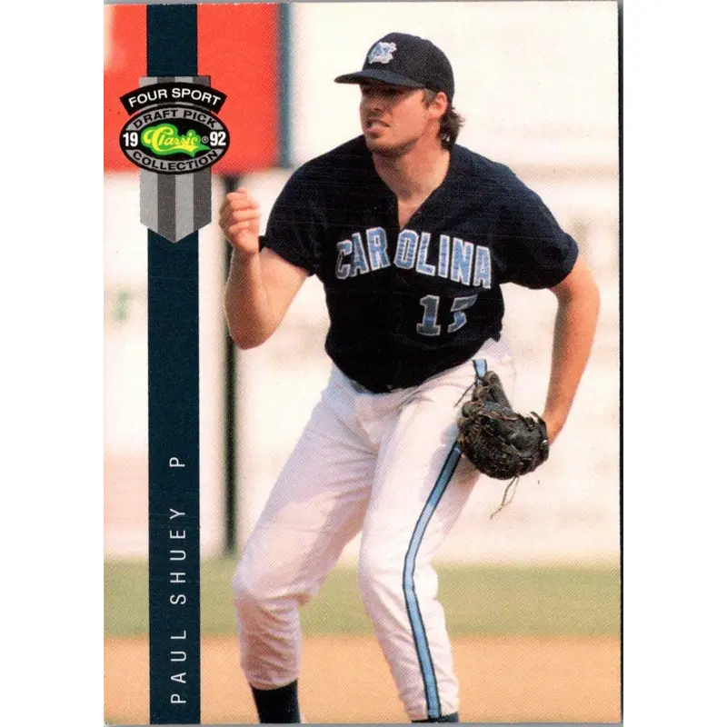 1992 Classic Draft Picks Four Sport Previews Paul Shuey #2
