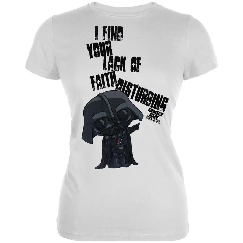 Family Guy - Lack Of Faith Juniors T-Shirt