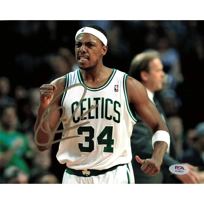 Paul Pierce signed 8x10 photo PSA/DNA Boston Celtics Autographed