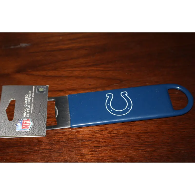 Indianapolis Colts Coated Steel Bottle Opener, New!