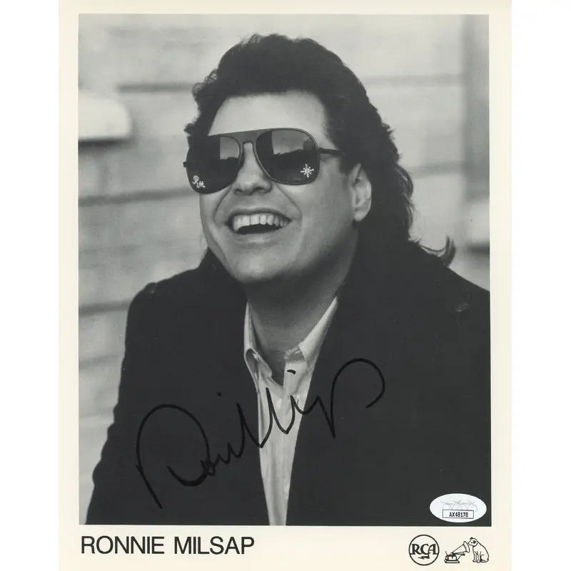 Ronnie Milsap Country Musician Authentic Signed 8x10 Photo JSA #AX48178