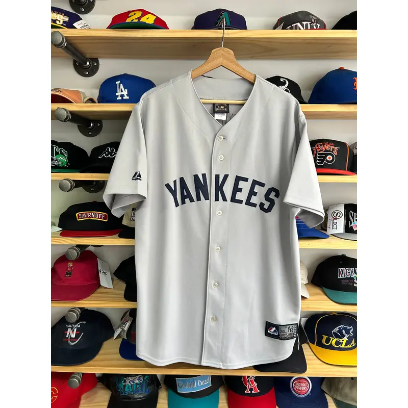Vintage New York Yankees Majestic Cooperstown Thurman Munson Jersey Large