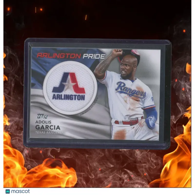 2022 Topps Adolis Garcia  City Flag Patch #CFP-AG