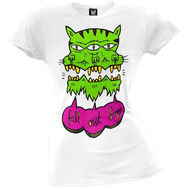 Fall Out Boy - 3 Tigers Juniors T-Shirt