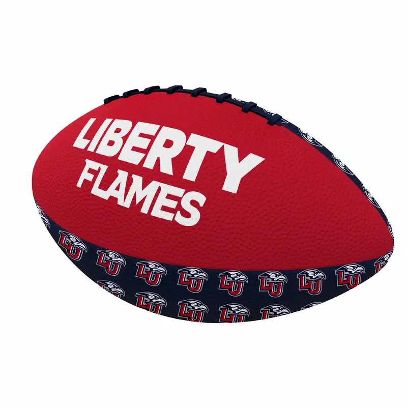 Liberty University Mini Size Rubber Football