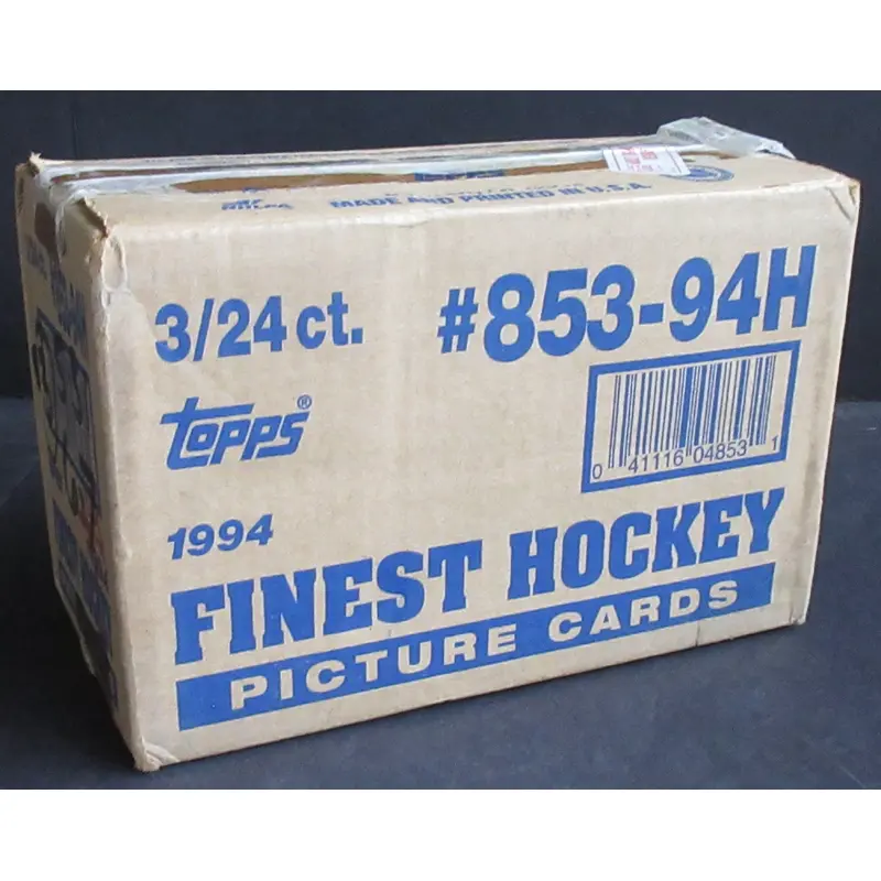 1994/95 Topps Finest Hockey Case (Hobby) (3 Box) (Sealed)