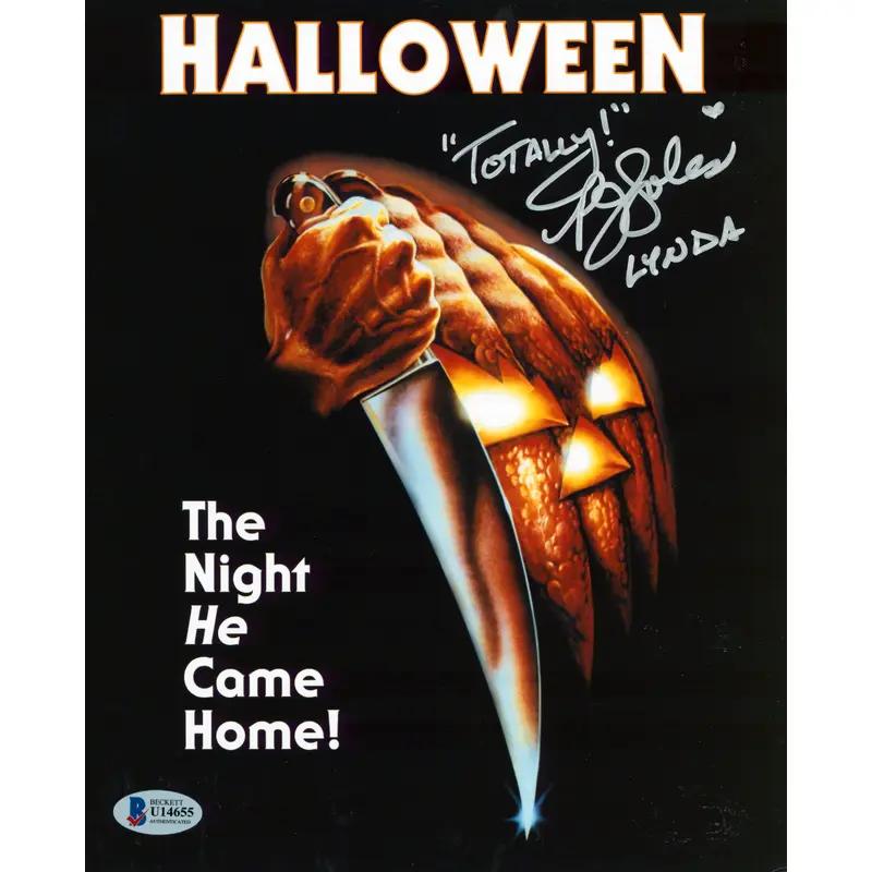 P.J. Soles Halloween "Totally! Lynda" Authentic Signed 8x10 Vertical Photo BAS 2