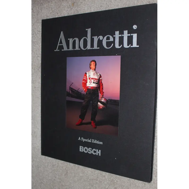 Andretti Special Edition Hardback book by Bosch