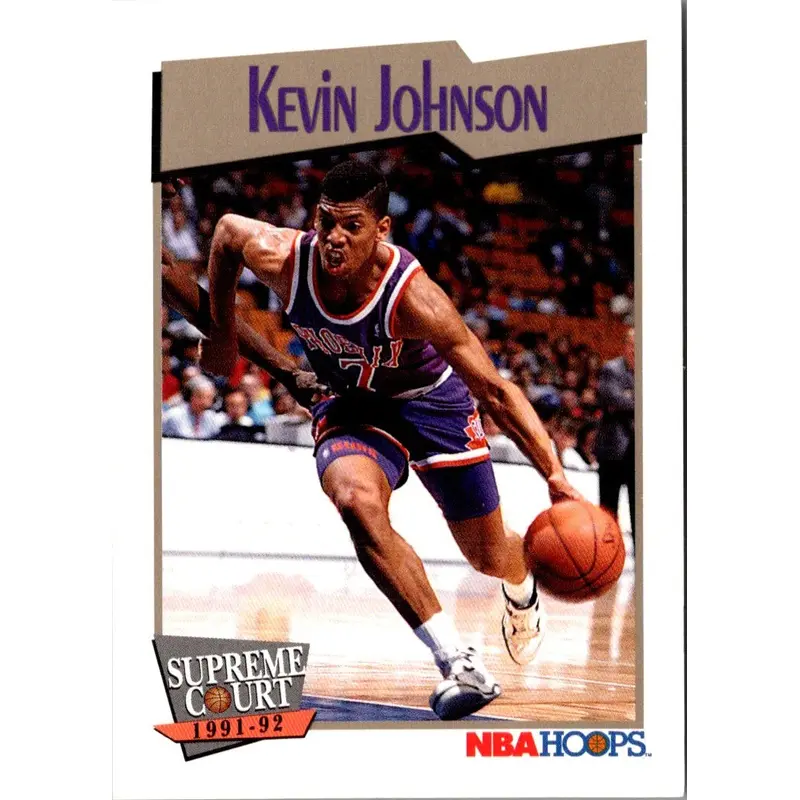 1991 Hoops Kevin Johnson #490