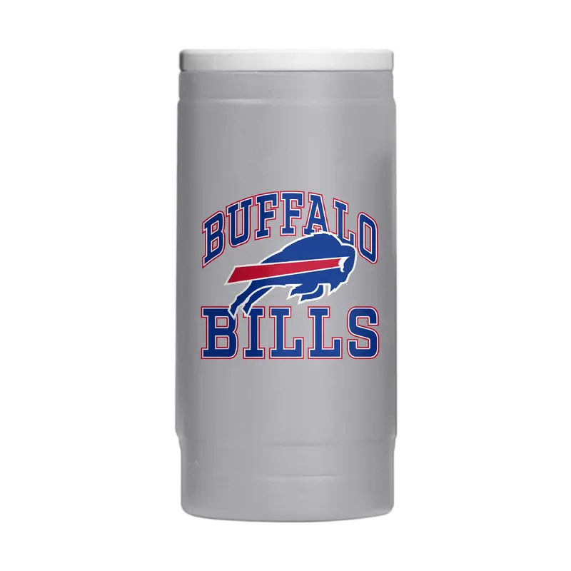 Buffalo Bills 12oz Athletic Powdercoat SlimCan Coolie