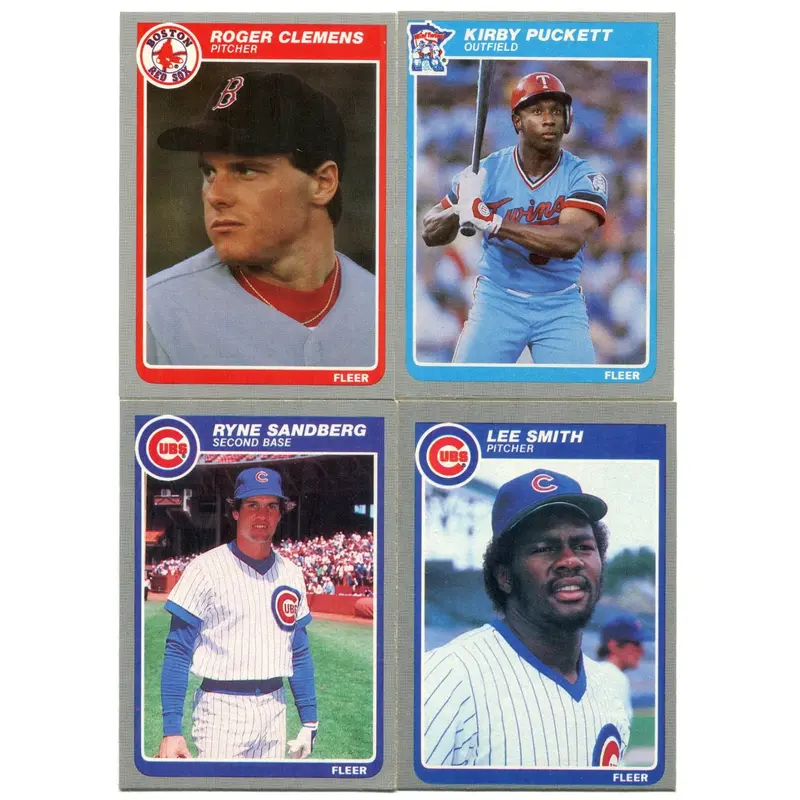 1985 Fleer Baseball Complete Set NM (660) (23-118)