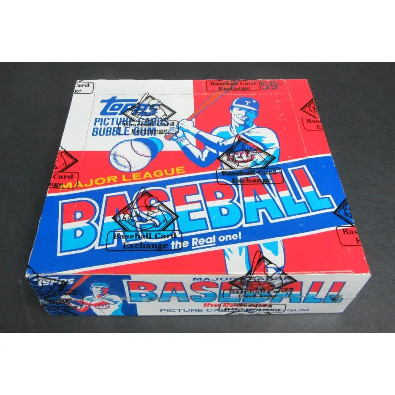 1986 Topps Baseball Unopened Cello Box (FASC)