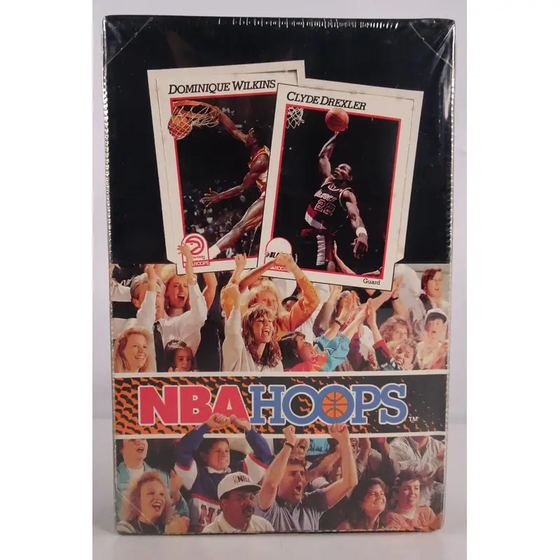 1991-92 NBA Hoops Basketball Series 1 Box