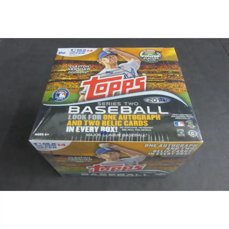 2014 Topps Baseball Series 2 Jumbo Box (Hobby) (10/50)