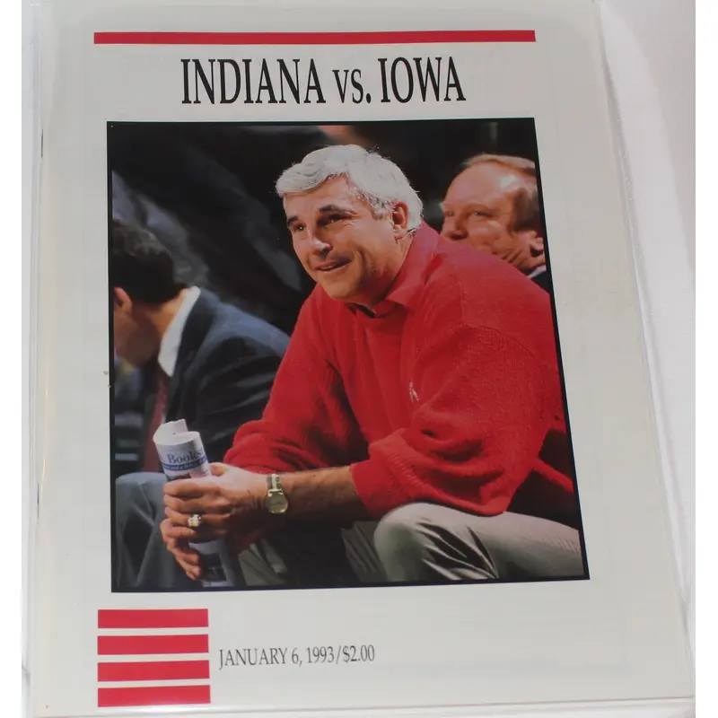 1993 Iowa vs Indiana Basketball Program