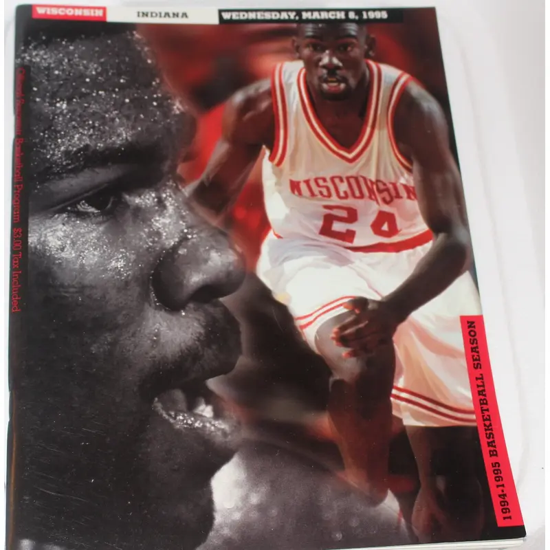 1995 Indiana at Wisconsin Basketball Program