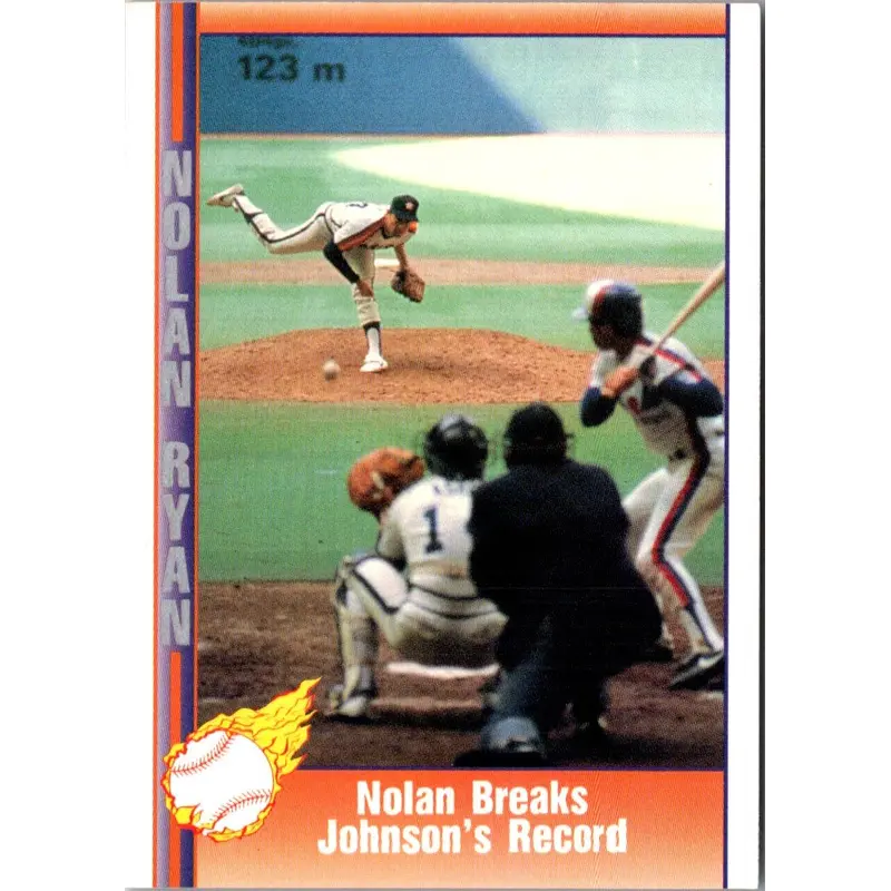 1993 Pacific Texas Express Nolan Breaks Johnson's Record #148