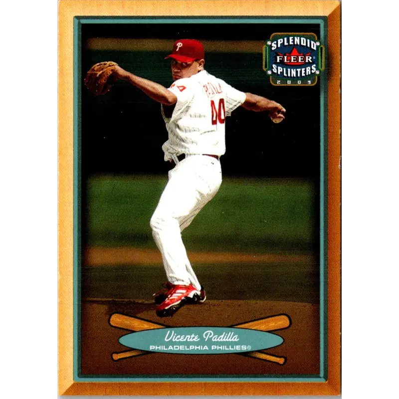 2003 Fleer Splendid Splinters Vicente Padilla #44