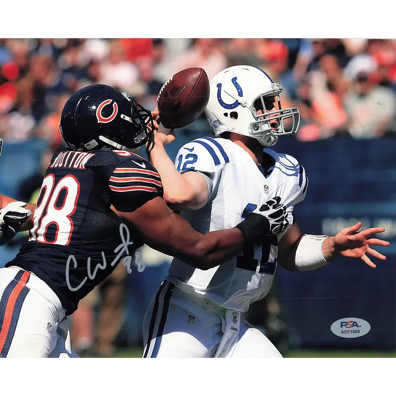 Corey Wootton Signed 8x10 photo PSA/DNA Chicago Bears Autographed