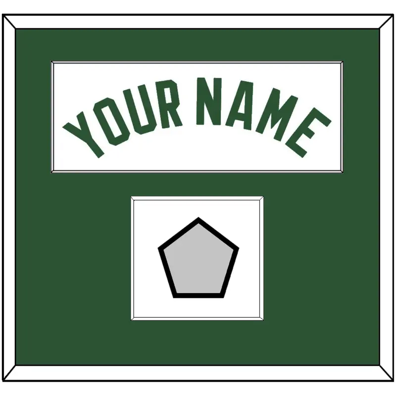 Milwaukee Name & Finals Patch - White Association - Single Mat 1