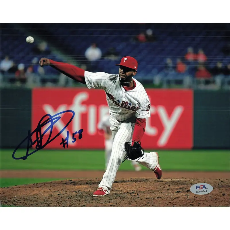 SERANTHONY DOMINGUEZ signed 8x10 photo PSA/DNA Philadelphia Phillies Autographed