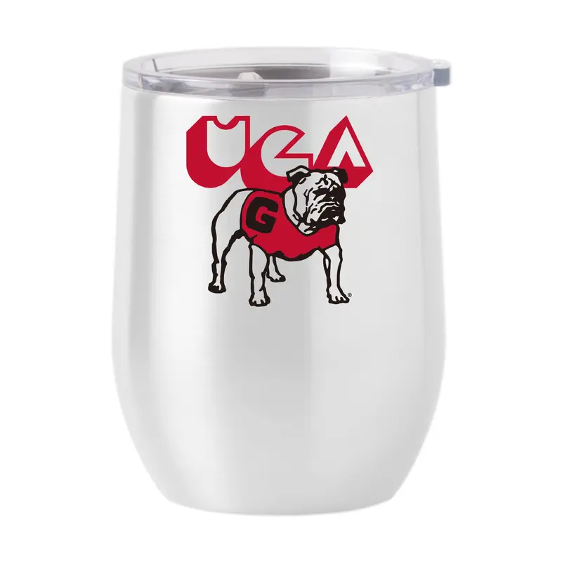 Georgia 16oz Arcade Stainless Curved Beverage