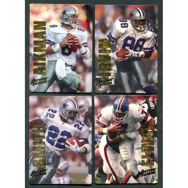 1993 Action Packed Football Complete Series 1 Set (162)