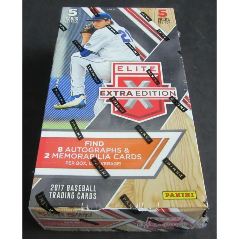 2017 Panini Elite Extra Edition Baseball Box (Hobby)