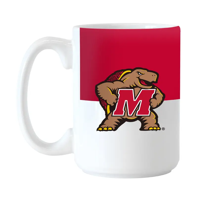 Maryland Colorblock 15 Oz Sublimated Mug