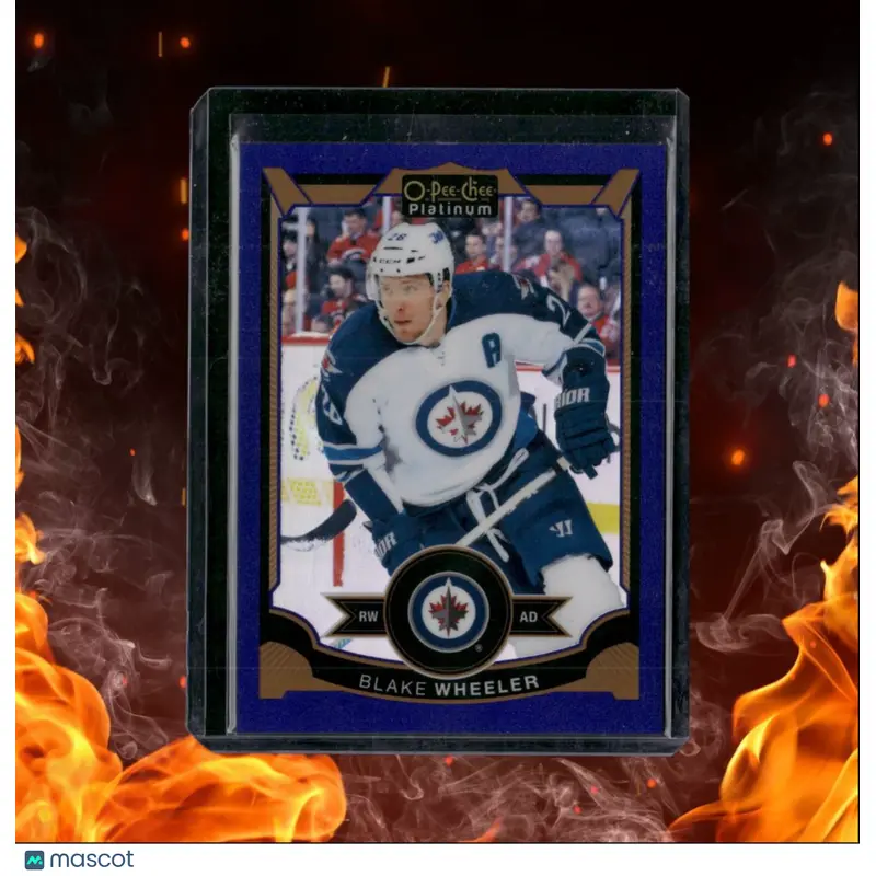 2015-16 O-Pee-Chee Platinum Blake Wheeler Purple 10/25 #57