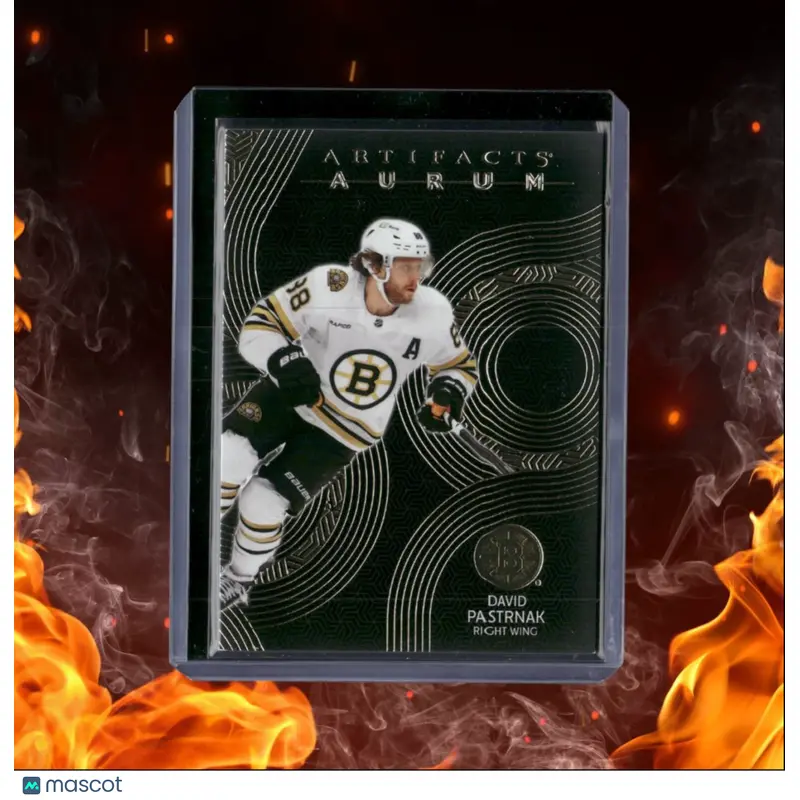 2024-25 Upper Deck Artifacts David Pastrnak Aurum #A-DP