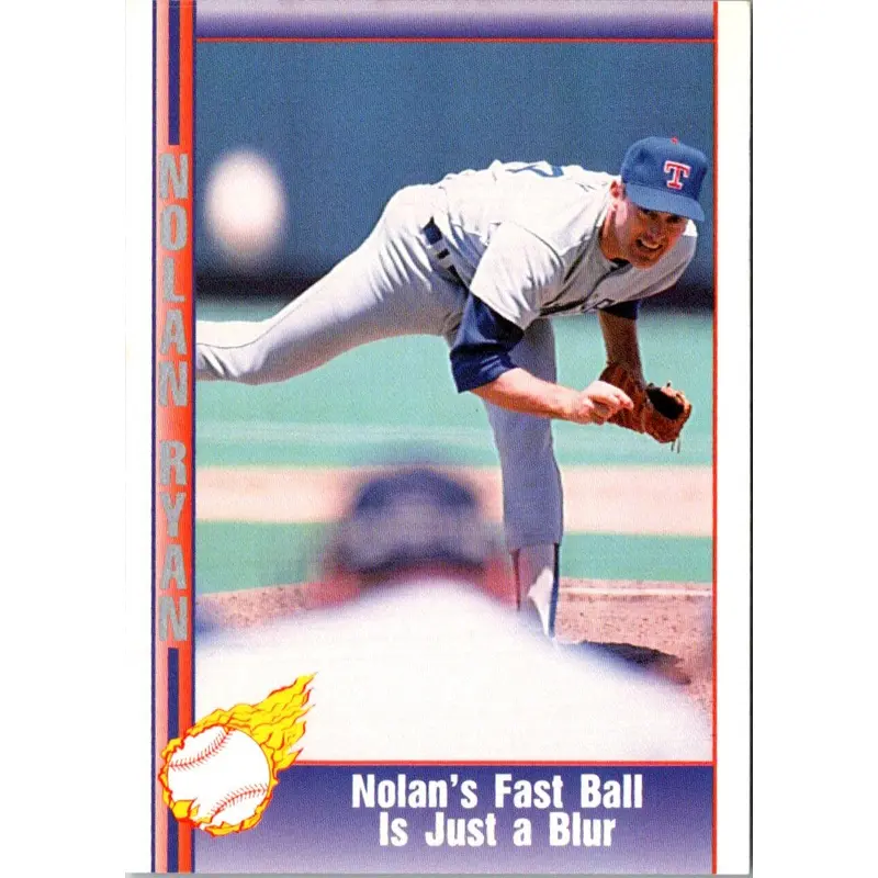 1991 Pacific Nolan Ryan Texas Express I The Fast Ball Grip #41