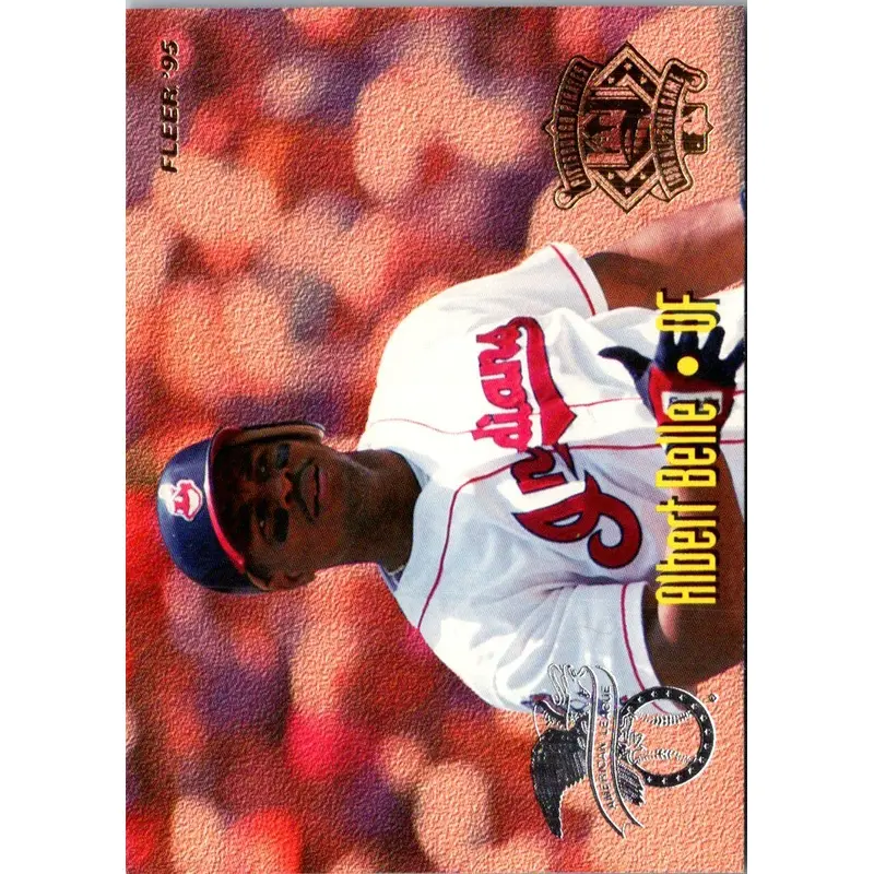 1995 Fleer All-Stars Albert Belle/Marquis Grissom #17