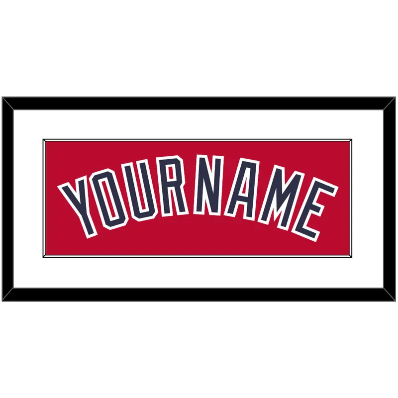 Cleveland Name - Alternate Red (2019-2021) - Single Mat 1