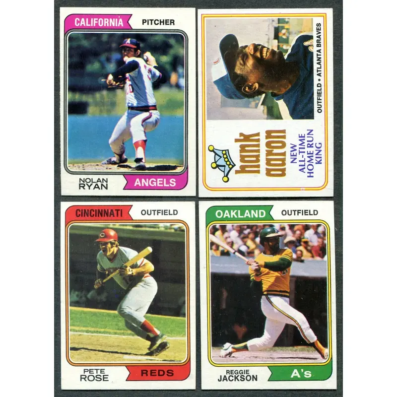 1974 Topps Baseball Complete Set EX/MT(660) (25-002)