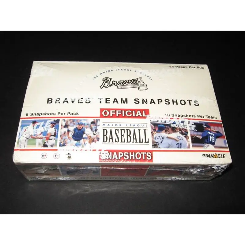 1998 Pinnacle Baseball Atlanta Braves Team Box (Hobby)