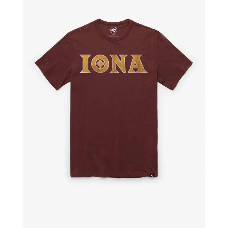 IONA COLLEGE GAELS GRIT WORDMARK '47 SCRUM TEE