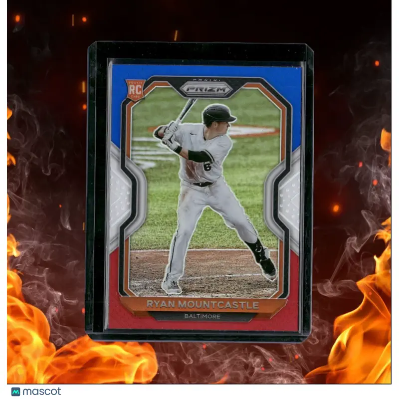 2021 Panini Prizm Ryan Mountcastle Red White and Blue Prizm Rookie #131