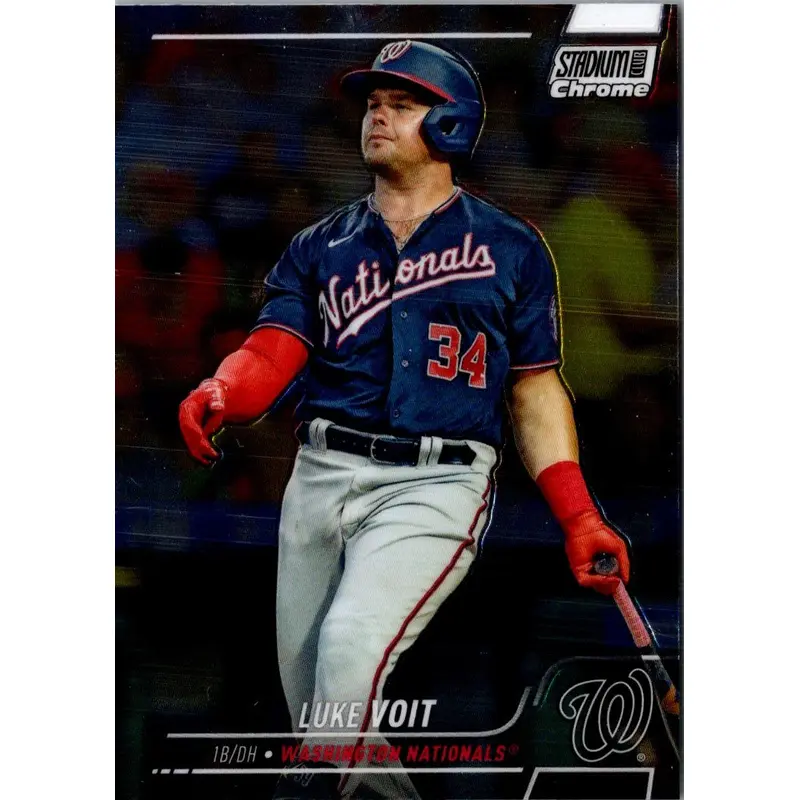 2022 Stadium Club Chrome Refractor Luke Voit #357