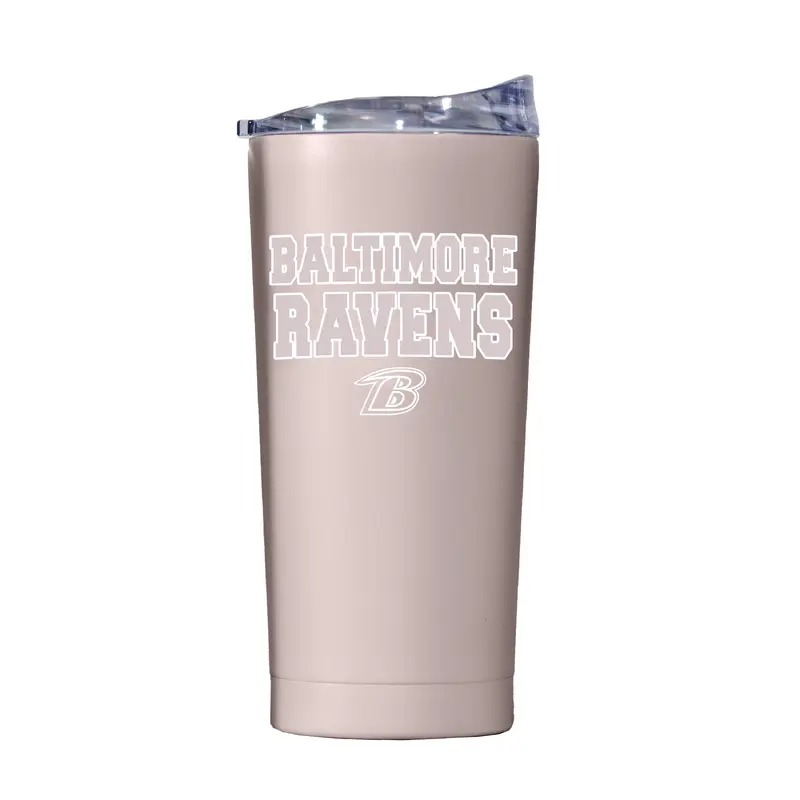 Baltimore Ravens 20oz Stencil Powder Coat Tumbler