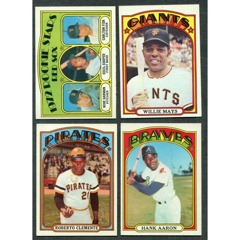 1972 Topps Baseball Complete Set EX/MT NM (787) (23-248)