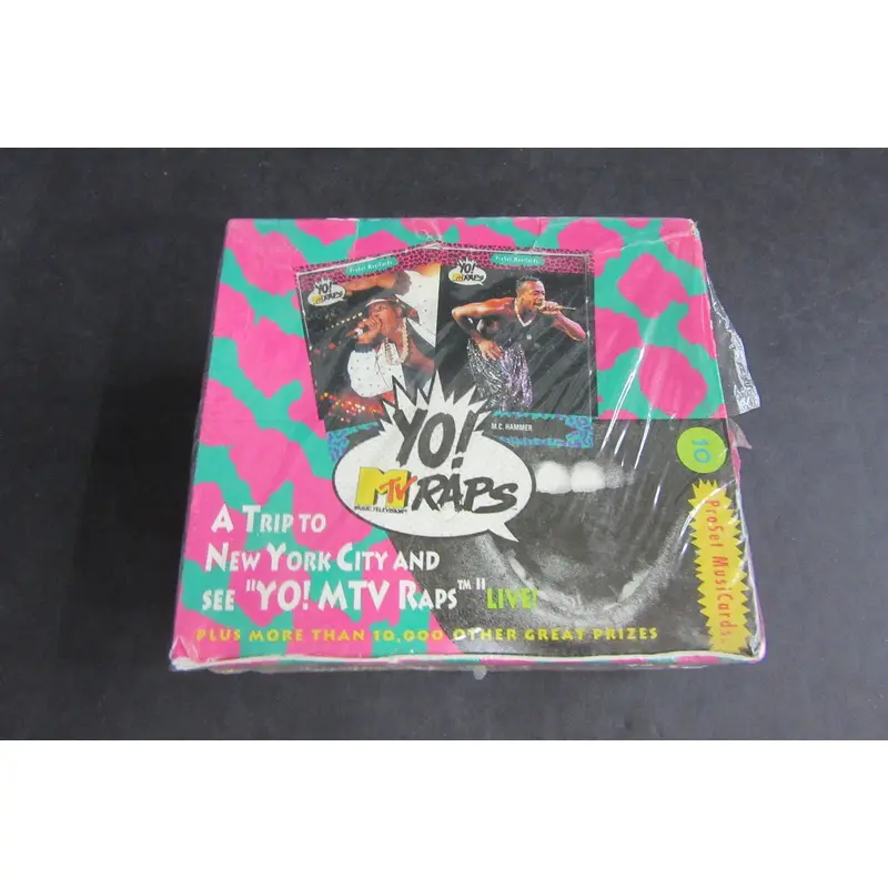 1991 Pro Set Yo! MTV Raps Box