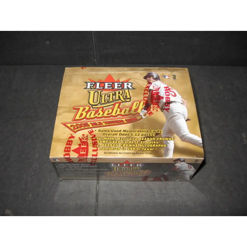 2005 Fleer Ultra Baseball Box (Hobby)