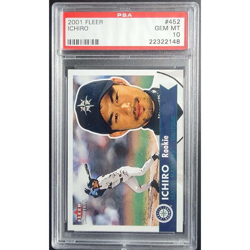 Ichiro Suzuki 2001 Fleer #452 PSA 10 Gem Mint