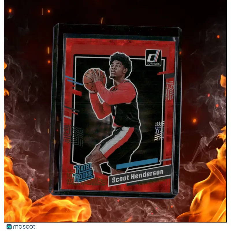 2023-24 Panini Donruss Scoot Henderson International Red Rated Rookie #250