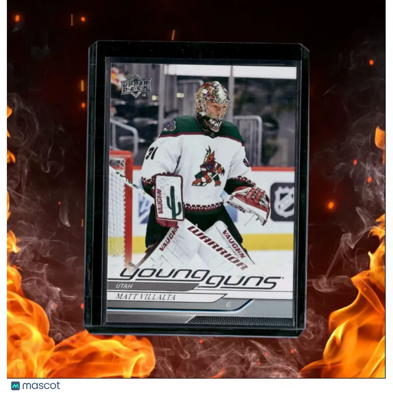2024-25 Upper Deck Matt Villalta Young Guns Rookie #217