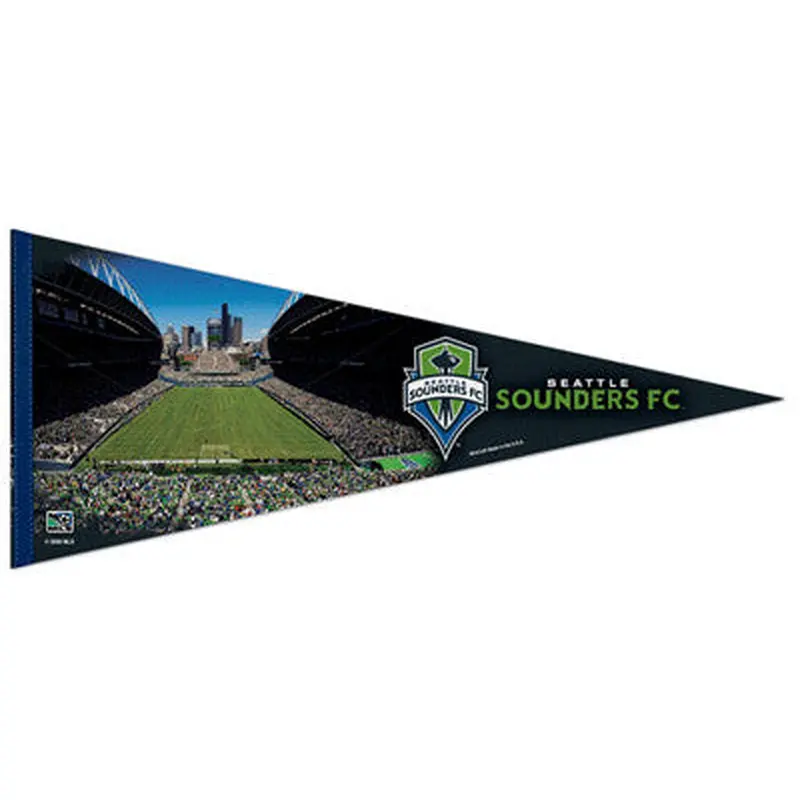 Seattle Sounders Stadium MLS Gameday EXTRA-LARGE Premium Felt Pennant