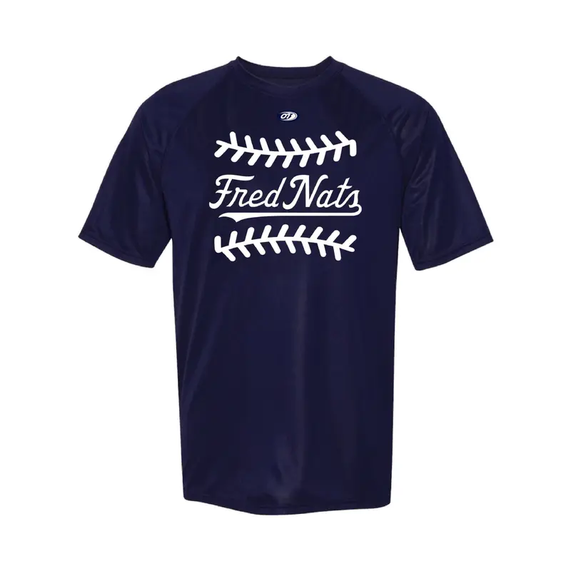 Youth Navy Baseball Tee