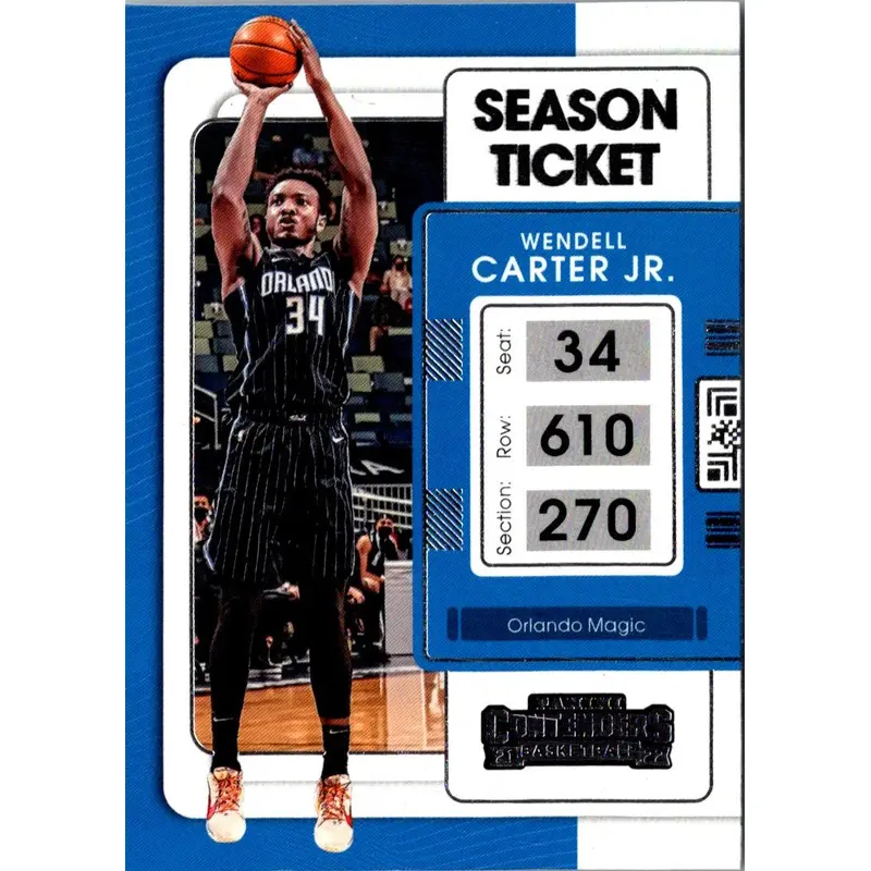 2021 Panini Contenders Ticket Wendell Carter Jr. #27