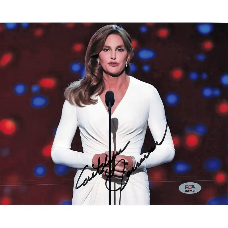 Caitlyn Jenner signed 8x10 photo PSA/DNA Autographed